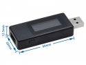 USB Tester - KWS-V30 zwart